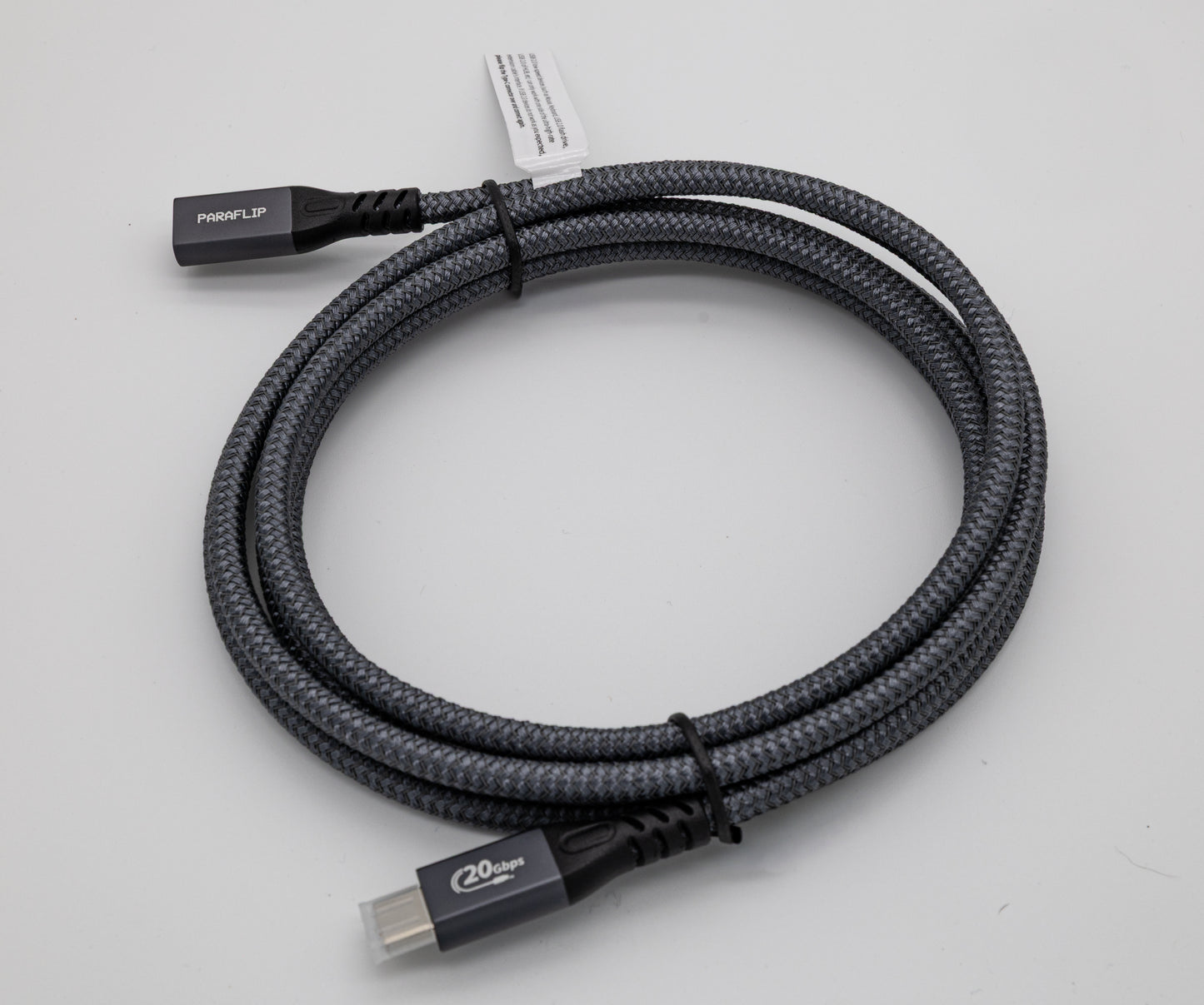 PARAFLIP USB-C Extension Cable (USB 3.2, 20 Gbps, 100W)