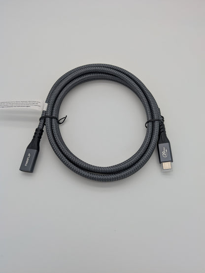 PARAFLIP USB-C Extension Cable (USB 3.2, 20 Gbps, 100W)