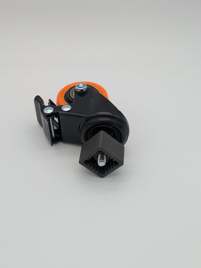 PARAFLIP Locking Caster Kit – 2 Inch Dual-Lock Wheels for Frame Mobility (4 pack)