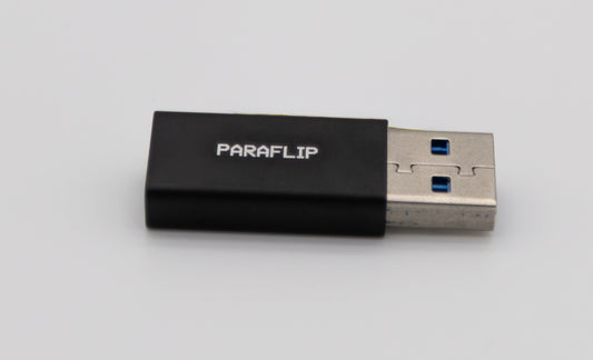 PARAFLIP USB-A to USB-C Adapter (USB 3.1 GEN 2, 10 Gbps)